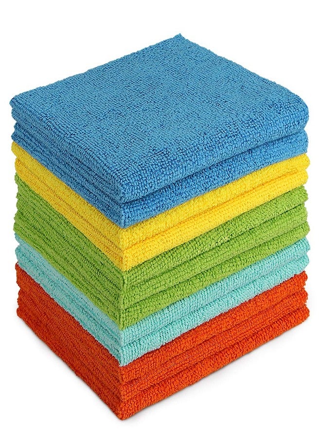 AIDEA Microfiber Cleaning Cloths Softer, More Absorbent, Lint-Free, Wash Cloth for Home, Kitchen, Car, Window (16in.x 16in.) (Pack of 4) - Image 1